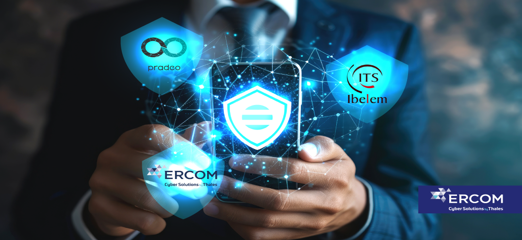 ERCOM, Pradeo et ITS Ibelem collaborent pour renforcer la protection des terminaux mobiles face aux cybermenaces
