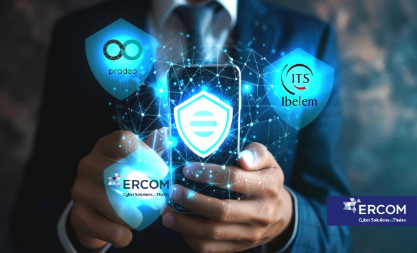 ERCOM, Pradeo et ITS Ibelem s'associent pour renforcer la protection des terminaux mobiles face aux cybermenaces