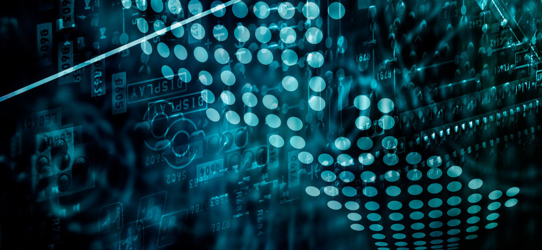 dark blue background