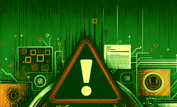 an exclamation mark indicating a threat