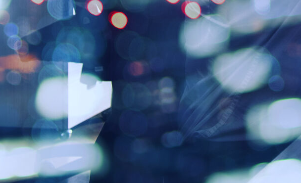 Abstract background with an hacker silhouette