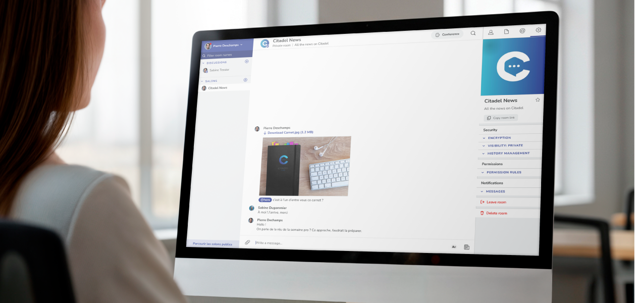 confidentialités-Echanges-souveraine-entreprise